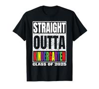 Straight Outta Kindergarten Graduation Class Of 2025 Gifts Camiseta