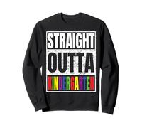 Straight Outta Kindergarten Graduation Class Of 2025 Gifts Sudadera