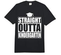 Straight Outta Kindergarten tee Funny Class Gifts Graduation Comfort Colors Adult Heavyweight T-Shirt