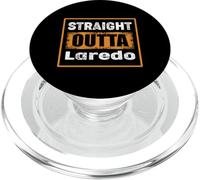 Straight Outta Laredo Texas USA Retro Envejecido Vintage PopSockets PopGrip para MagSafe