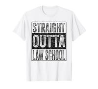 Straight Outta Law School Class of 2026 Graduate Funny Camiseta