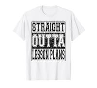 Straight Outta Lesson Plans Graduate Class of 2026 Boys Kids Camiseta