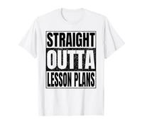Straight Outta Lesson Plans Graduate Class of 2026 Vintage Camiseta