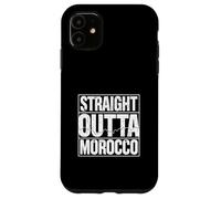 Straight Outta Morocco | Moroccan Diaspora | Moroccan Pride Carcasa para iPhone 11