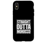 Straight Outta Morocco | Moroccan Diaspora | Moroccan Pride Carcasa para iPhone X/XS