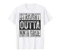 Straight Outta Ninth Grade Class of 2026 Graduate 9th Grade Camiseta