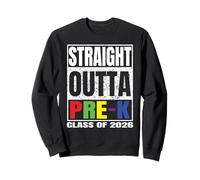 Straight Outta Pre-K Graduation Class Of 2026 School Gifts Sudadera