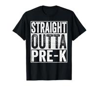 Straight Outta Pre-k School Graduate Class 2026 Pre-k Funny Camiseta