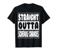 Straight Outta Schedule Changes Funny Graduate Class of 2026 Camiseta