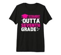 Straight Outta Seventh Grade Graduation Class 2026 7th Grade Camiseta Premium