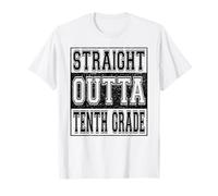 Straight Outta Tenth Grade Class 2026 Boys Kids 10th Grade Camiseta