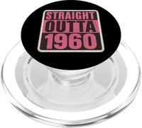 Straight Outta The 60's 1960 Born Birthday Women's Vintage PopSockets PopGrip para MagSafe