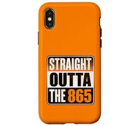 Straight Outta The 865 - Funny Knoxville Tennessee Area Code Carcasa para iPhone X/XS