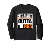 Straight Outta The 865 - Funny Knoxville Tennessee Area Code Manga Larga