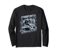 Straight Outta The Penalty Box Hockey Lovers Manga Larga
