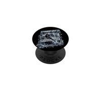 Straight Outta The Penalty Box Hockey Lovers PopSockets PopGrip Adhesivo