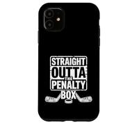 Straight Outta The Penalty Box Jugador de Hockey Carcasa para iPhone 11