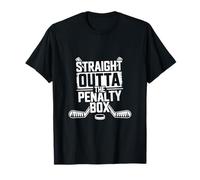 Straight Outta The Penalty Box - Jugador de hockey sobre hielo Camiseta