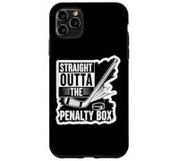 Straight Outta The Penalty Box - Ventilador de portero de hockey sobre hielo Carcasa para iPhone 11 Pro Max