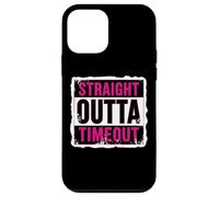 Straight Outta Timeout Castigo para niños pequeños Niñas Niños Niño Carcasa para iPhone 12 mini