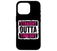 Straight Outta Timeout Castigo para niños pequeños Niñas Niños Niño Carcasa para iPhone 16 Pro