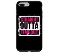 Straight Outta Timeout Castigo para niños pequeños Niñas Niños Niño Carcasa para iPhone 7 Plus/8 Plus