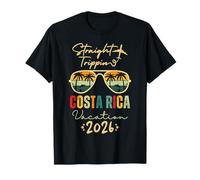 Straight Trippin Costa Rica 2026 Trip Family Summer Vacation Camiseta
