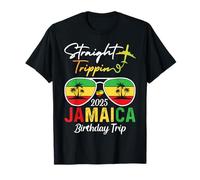 Straight Trippin Jamaica Birthday Vacation 2025 Family Group Camiseta