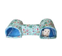 Straight Tunnel | Cat Playhouse Pet Play Tunnels | Portable Hamster Training Hidways Tube Accessories for Guinea Pigs, Chinchillas, Ferrets, Dwarf Rabbits