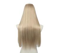 Straight U Part Clip In Hair Extension Long Daily Use Clip-on Natural Thick Fake Blonde Hairpieces For Woman(COLOR 15)