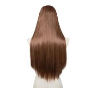 Straight U Part Clip In Hair Extension Long Daily Use Clip-on Natural Thick Fake Blonde Hairpieces For Woman(Light Golden Auburn)