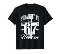 Straigt To 67 Heaven Meme Gen Alpha Slang Disfraz de Halloween Camiseta