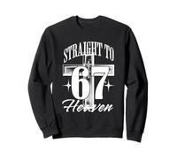 Straigt To 67 Heaven Meme Gen Alpha Slang Disfraz de Halloween Sudadera