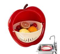 Strainer Bowl - Fruit Strainer | Cute Fruit Strainers | Thick Cute Fast Draining Multifunctional | Fruits Vegetable Washing Basket For Berry Salads Pasta Spaghetti Lettuce