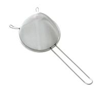 Strainers Fine Mesh - 11.42 inches Kitchen Filter for Food Prep, Stainless Steel Multi-Use Colander with Handle, Easy Cleaning Sieve for Cooking Baking Fruits Vegetables Coffee Rice Noodles