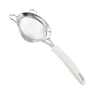 Strainless Mesh Strainer, Stainless Steel Double Layer 30 Mesh Sieve, Premium Kitchen Utensil for Baking, Juicing, Filtering, Draining, Rinsing, Washing Fruits, Pasta, Vegetables