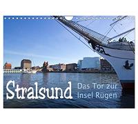 Stralsund. Das Tor zur Insel Rügen (Wandkalender 2026 DIN A4 quer), CALVENDO Monatskalender: Fotografien der historischen Architektur und typisch nordischen Hafen der Hansestadt Stralsund