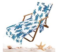 Strandliegenbezug | Schnell Trocknend, Saugfähig, Rutschfest Cm - Strandliegentücher Mit Taschen | Für Terrasse Garten Hotel Sonnenbaden Im Sommer Außenbereich Und Terrasse
