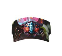 Strange Insects - Gorra deportiva para adultos con visera de algodón, gorra de béisbol vacía para hombres y mujeres, color negro
