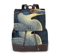 Strange Little Bird - Mochila de viaje de moda para mujer, mochila casual, mochila de cuero estampada para mujer para el trabajo