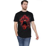 Stranger Things 5 Poster Sorcerer Will Versus Vecna Camiseta Unisex, Negro, S