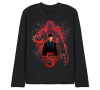 Stranger Things 5 Poster Sorcerer Will Versus Vecna Unisex Long Sleeve T Shirt, Black, Large