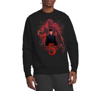 Stranger Things 5 Poster Sorcerer Will Versus Vecna Unisex Sweatshirt, Black, Large