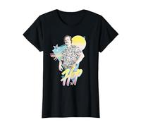 Stranger Things 80's Jim Hopper Camiseta, Mujer, Negro, M