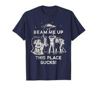 Stranger Things Beam Me Up Camiseta