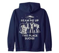 Stranger Things Beam Me Up Sudadera con Capucha
