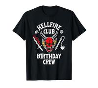 Stranger Things Birthday Crew Invert Oficialmente Autorizado Camiseta