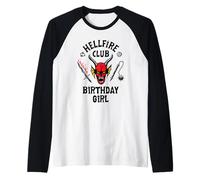 Stranger Things Birthday Girl Oficialmente Autorizado Camiseta Manga Raglan
