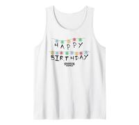 Stranger Things Birthday Lights Oficialmente Autorizado Camiseta sin Mangas