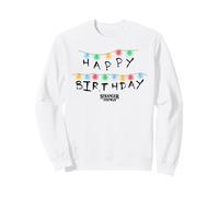 Stranger Things Birthday Lights Oficialmente Autorizado Sudadera
